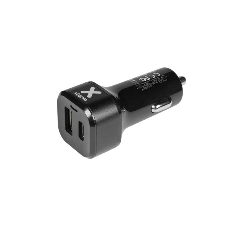 Xtorm AU203 carregador de dispositivos móveis Universal Preto Isqueiro de charuto Carregamento rápido Automático