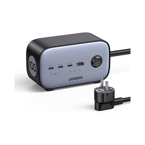 Ugreen DigiNest Pro 1 tomada(s) CA Tipo C 1,8 m 4 3680 W Preto Ugreen DigiNest Pro 1 tomada(s) CA Tipo C 1,8 m 4 3680 W Preto