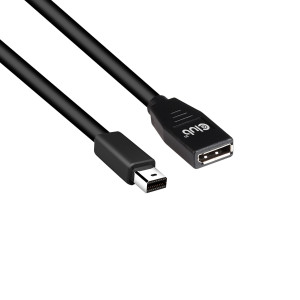 CLUB3D CAC-1121 cabo DisplayPort 1 m Mini DisplayPort Preto