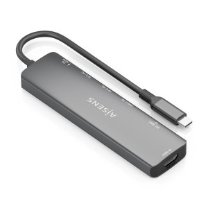 AISENS ASUC-7P026-GR base & duplicador de portas Com fios USB 3.2 Gen 1 (3.1 Gen 1) Type-C Cinzento 2