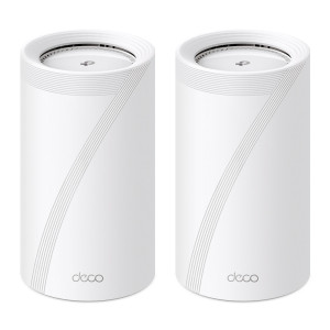 TP-Link Deco BE85 (2-Pack) Tri-band (2.4 GHz   5 GHz   6 GHz) Wi-Fi 7 (802.11be) Branco 4 Interno