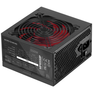 Mars Gaming MPIII550P fonte de alimentação 550 W 24-pin ATX ATX Preto 2