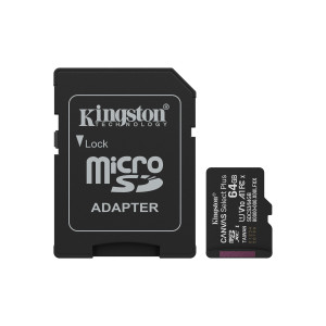 Kingston Technology Canvas Select Plus Gen3 64 GB MicroSDXC UHS-I Classe 10