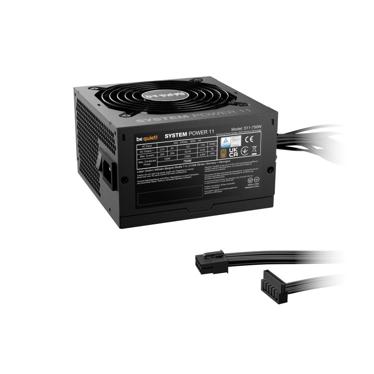 be quiet! System Power 11 750W fonte de alimentação 20+4 pin ATX ATX Preto