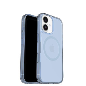 OtterBox Symmetry Clear MagSafe capa para telemóvel 16 cm (6.3") Azul, Transparente
