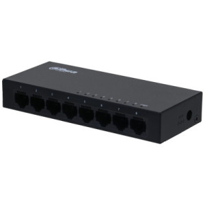Dahua Technology DH-SG1008 switch de rede Não-gerido L2 Gigabit Ethernet (10 100 1000) Preto