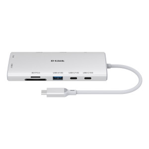 D-Link DUP-A01 hub de interface USB 3.2 Gen 1 (3.1 Gen 1) Type-C 10000 Mbit s Branco 2