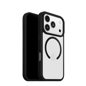 OtterBox React MagSafe capa para telemóvel 16 cm (6.3") Preto, Transparente