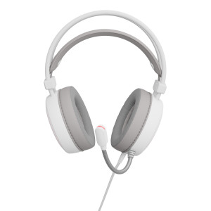GENESIS NSG-2308 auscultador Auscultadores Com fios Fita de cabeça Jogos USB Type-A Branco 2