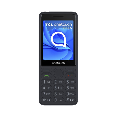 TCL Onetouch 4022s 7,11 cm (2.8") 75 g Cinzento Telefone para idosos TCL Onetouch 4022s 7,11 cm (2.8") 75 g Cinzento Telefone para idosos