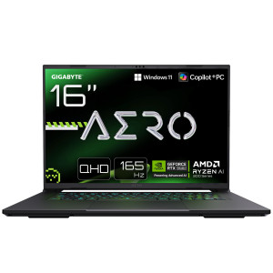 GIGABYTE AERO X16 1VH93ESC94AH laptop portátil Copilot+ PC AMD Ryzen AI 7 350 Computador portátil 40,6 cm (16") WQXGA 16 GB