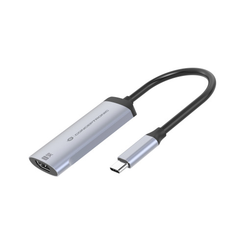 Conceptronic ABBY23G adaptador gráfico USB 7680 x 4320 pixels Prateado Conceptronic ABBY23G adaptador gráfico USB 7680 x 4320 pixels Prateado
