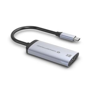 Conceptronic ABBY23G adaptador gráfico USB 7680 x 4320 pixels Prateado 2