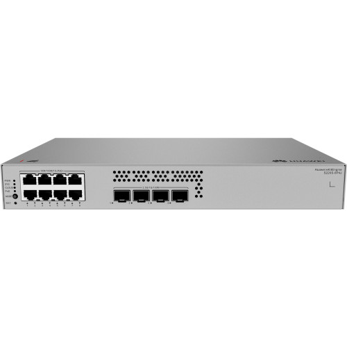 HUAWEI eKit S220S Series S220S-8P4J Gerido L2 Gigabit Ethernet (10 100 1000) Power over Ethernet (PoE) 1U Cinzento HUAWEI eKit S220S Series S220S-8P4J Gerido L2 Gigabit Ethernet (10 100 1000) Power over Ethernet (PoE) 1U Cinzento