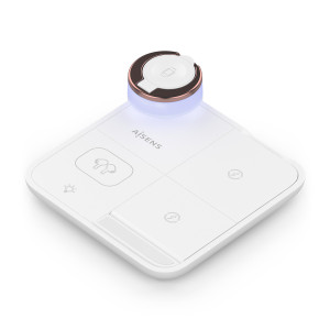 AISENS ASCH-15W4WC061-W carregador de dispositivos móveis Auscultadores, Smartphone, Smartwatch Branco USB Carregamento