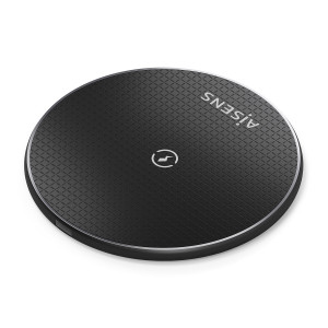 AISENS ASCH-15W1WC058-BK carregador de dispositivos móveis Smartphone Preto USB Carregamento wireless Interior 2