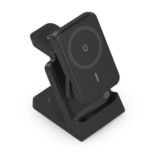 AISENS ASCH-15W4WC064-BK carregador de dispositivos móveis Auscultadores, Smartphone, Smartwatch Preto USB Carregamento 2