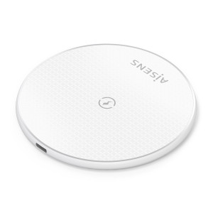 AISENS ASCH-15W1WC057-W carregador de dispositivos móveis Smartphone Branco USB Carregamento wireless Interior 2