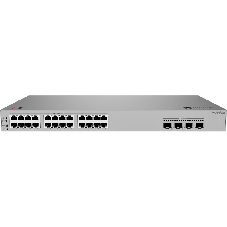 HUAWEI eKit S310S Series S310S-24P4J Gerido L2+ Gigabit Ethernet (10 100 1000) Power over Ethernet (PoE) 1U Cinzento