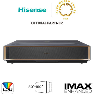 Hisense PT1 Projetor de ultra curta distância 2500 ANSI lumens DLP UHD 4K (3840x2160) Compatibilidade 3D Preto