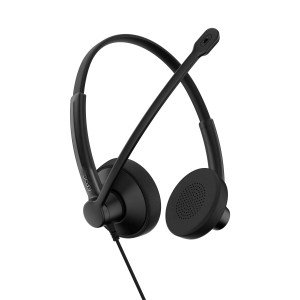 EPOS 1001421 auscultador Auscultadores Com fios Fita de cabeça Escritório Call center USB Type-C   USB Type-A Preto