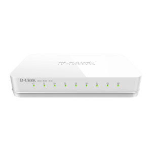 D-Link GO-SW-8G switch de rede Não-gerido Branco