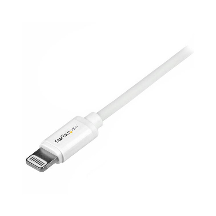 StarTech.com USBLT1MW cabo Lightning 1 m Branco