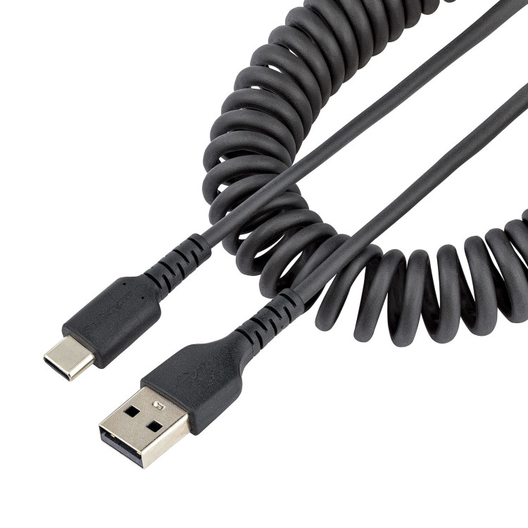 StarTech.com R2ACC-1M-USB-CABLE cabo USB USB 2.0 USB A USB C Preto