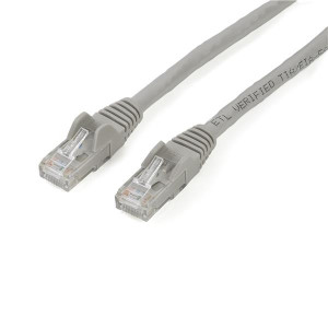 StarTech.com N6PATC2MGR cabo de rede Cinzento 2 m Cat6 U UTP (UTP)
