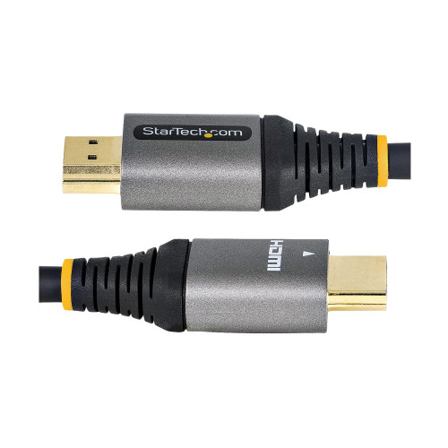 StarTech.com Cabo HDMI 2.0 com certificação Premium de 2 m - Cabo HDMI Ultra HD 4K 60Hz de alta velocidade com Ethernet -