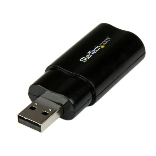StarTech.com ICUSBAUDIOB placa de som USB