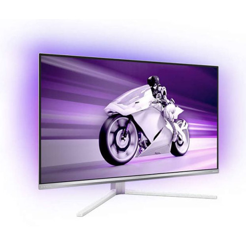 Philips Evnia 8000 32M2N8900 00 monitor de ecrã 80 cm (31.5") 3840 x 2160 pixels 4K Ultra HD QD-OLED Branco