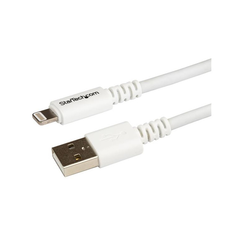 StarTech.com USBLT3MW cabo Lightning 3 m Branco