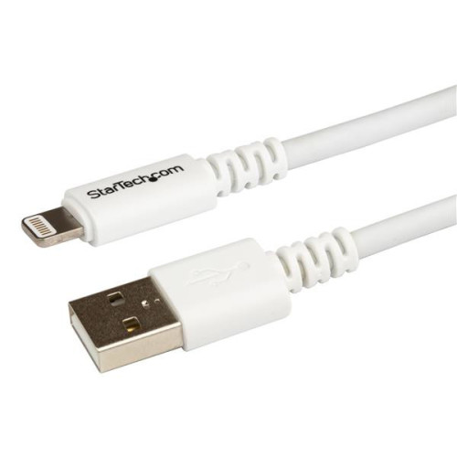 StarTech.com USBLT3MW cabo Lightning 3 m Branco