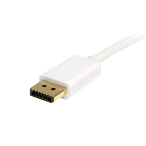 StarTech.com MDP2DPMM2MW cabo DisplayPort 2 m mini DisplayPort Branco