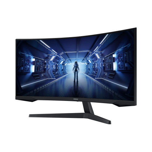 Samsung G55T monitor de ecrã 86,4 cm (34") 3440 x 1440 pixels UltraWide Quad HD LED Preto