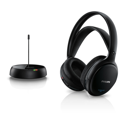 Philips SHC5200 10 auscultador Auscultadores Com fios e sem fios Fita de cabeça Música Preto