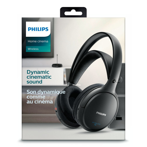 Philips SHC5200 10 auscultador Auscultadores Com fios e sem fios Fita de cabeça Música Preto