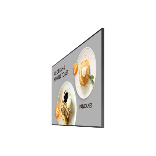 Samsung QM32C Plasma digital 81,3 cm (32") LCD Wi-Fi 400 cd m² Full HD Preto Processador built-in Tizen 24 7