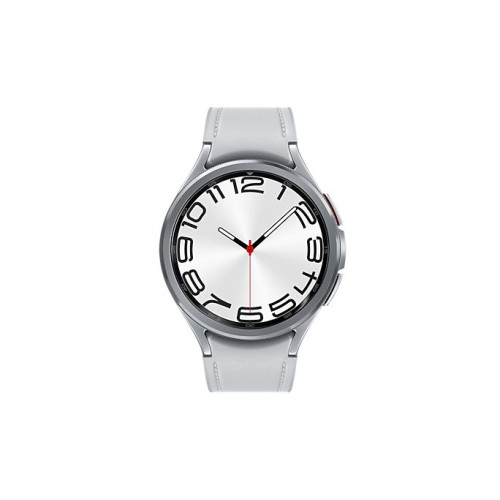 Samsung Galaxy Watch6 Classic SM-R965F 3,81 cm (1.5") OLED 47 mm Digital 480 x 480 pixels Ecrã táctil 4G Prateado Wi-Fi GPS