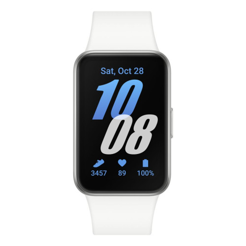 Samsung Galaxy Fit3 4,06 cm (1.6") AMOLED 40 mm Digital 256 x 402 pixels Ecrã táctil Prateado